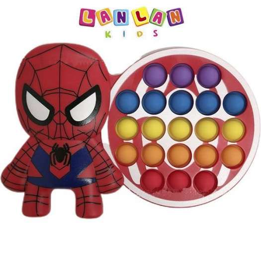Đồ chơi bóp bong bóng Pop it giảm căng thẳng bằng silicon nhiều kiểu dáng độc đáo slime cho bé LANLAN KIDS