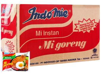 Thùng 40 gói mì xào Indomie  vị đặc biệt