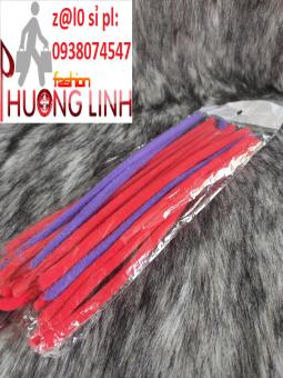 Kẽm nhung uốn tóc con sâu size LỚN