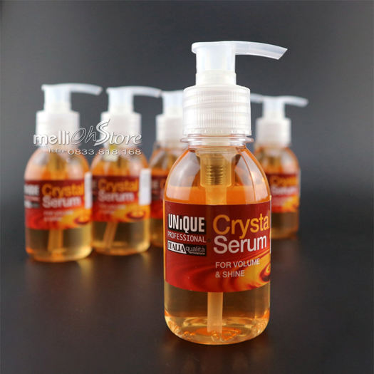 [FREESHIP][CHÍNH HÃNG] [HCM][FREESHIP][HÀNG NHẬP CHÍNH HÃNG] Tinh Dầu Dưỡng Tóc UNIQUE CRYSTAL SERUM 125ml , Tùy Chọn Màu, Phục Hồi, Chăm Sóc Tóc