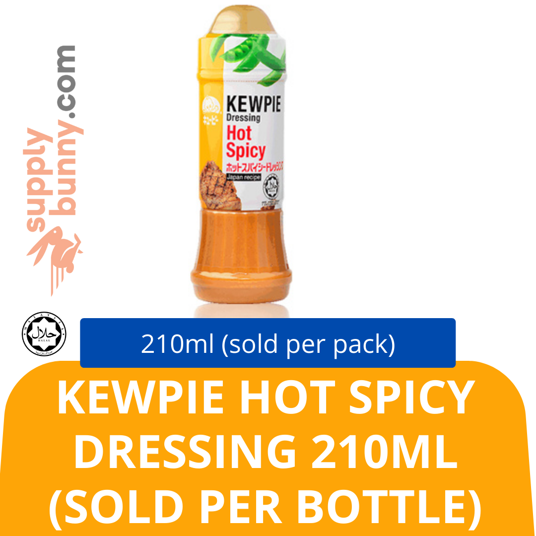 Kewpie Hot Spicy Dressing 210ml (sold per bottle) Halal