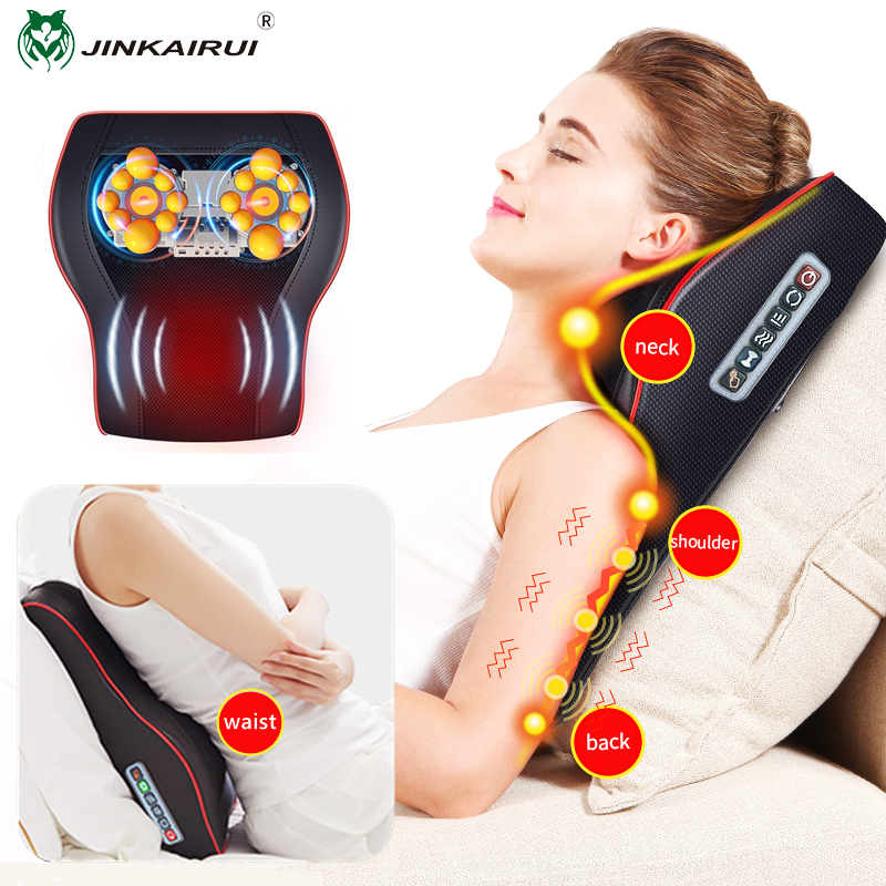 Foreverlily Neck Massager, Dual Heat Settings, For Massage Of Neck,  Shoulders, Waist, Back, Legs, And More