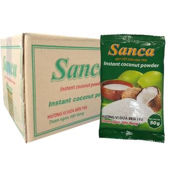 BỘT CỐT DỪA HÒA TAN SANCA - túi 50g