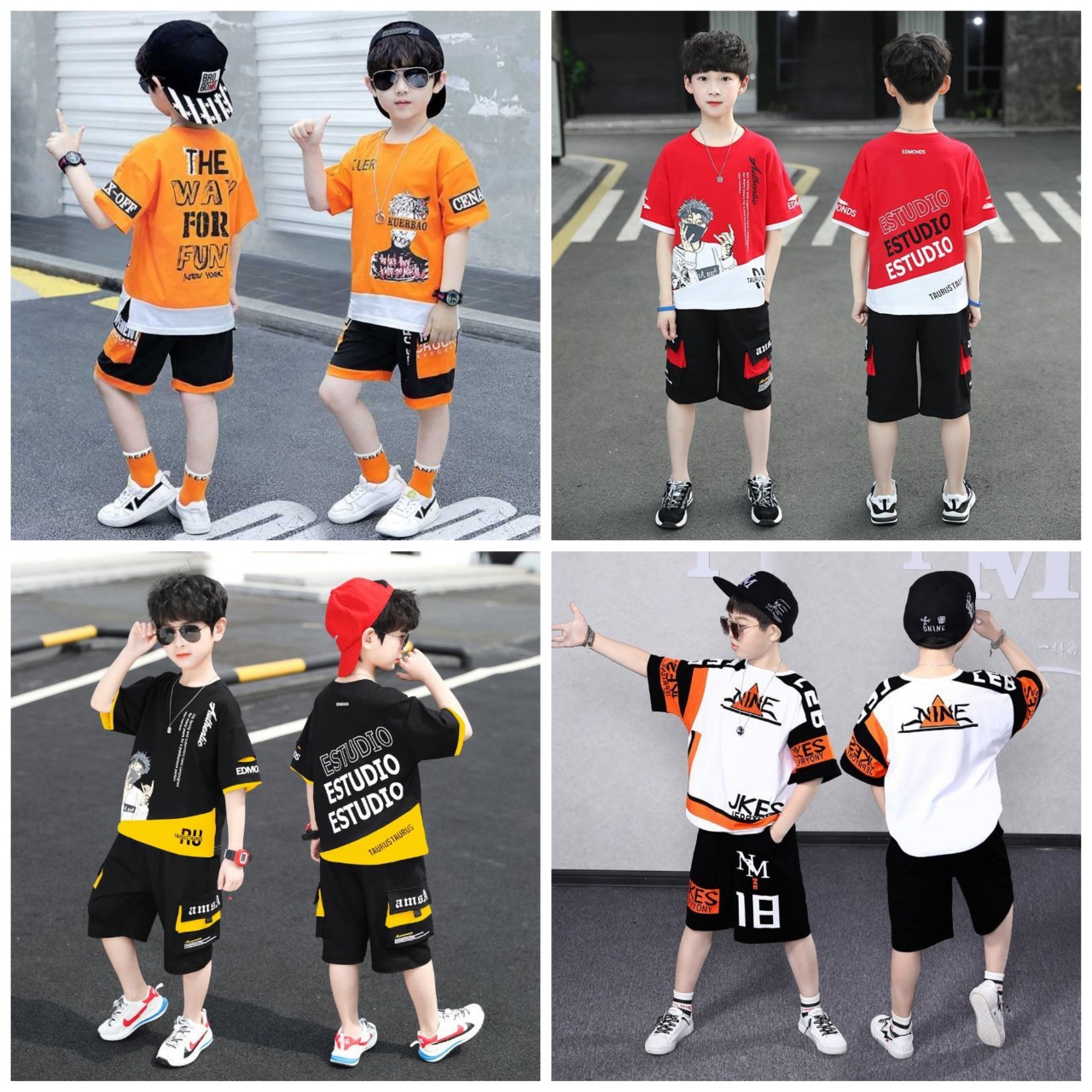 Bộ cotton cho bé size đại- nhiều mẫu