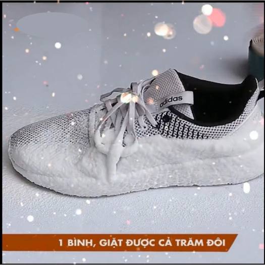Chai Xịt Giày Sneaker Vệ Sinh Làm Sạch Giày Dạng Bọt Xịt Trắng Giày Nhanh Tiện Lợi An Toàn Sức Khoẻ FOAM CLEANER