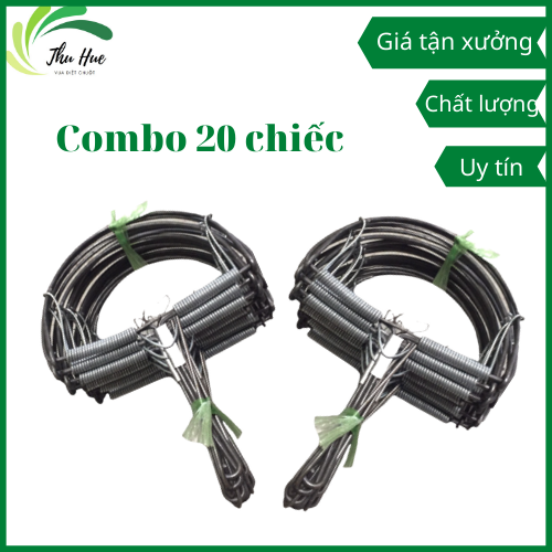 Combo 20 chiếc bẫy chuột bán nguyệt loại to - size M đường kính 13 cm - giá tốt tại xưởng