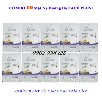 Combo 10 Mặt Nạ Chiết Xuất Trái Cây FacePlus