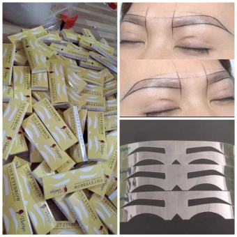 Bộ khuôn vẽ chân mày 3 dáng, khung kẻ chân mày, Khuôn vẽ lông mày 3 dáng - Thẩm mỹ MT