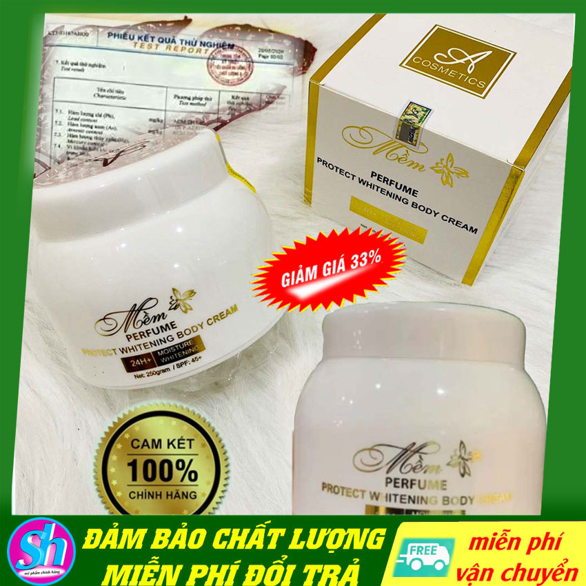 Kem dưỡng da toàn thân siêu trắng, body chữ A chính hãng