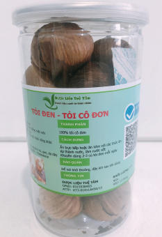Tỏi đen (tỏi cô đơn) - Hủ 400gr