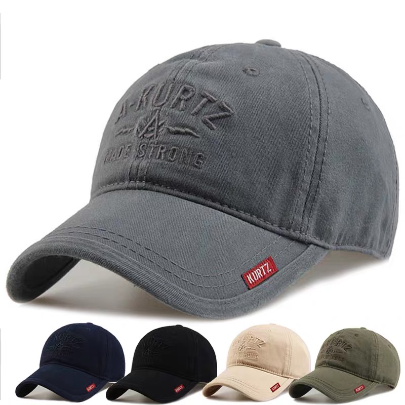 Casual Military-Style Baseball Cap for Men and Women