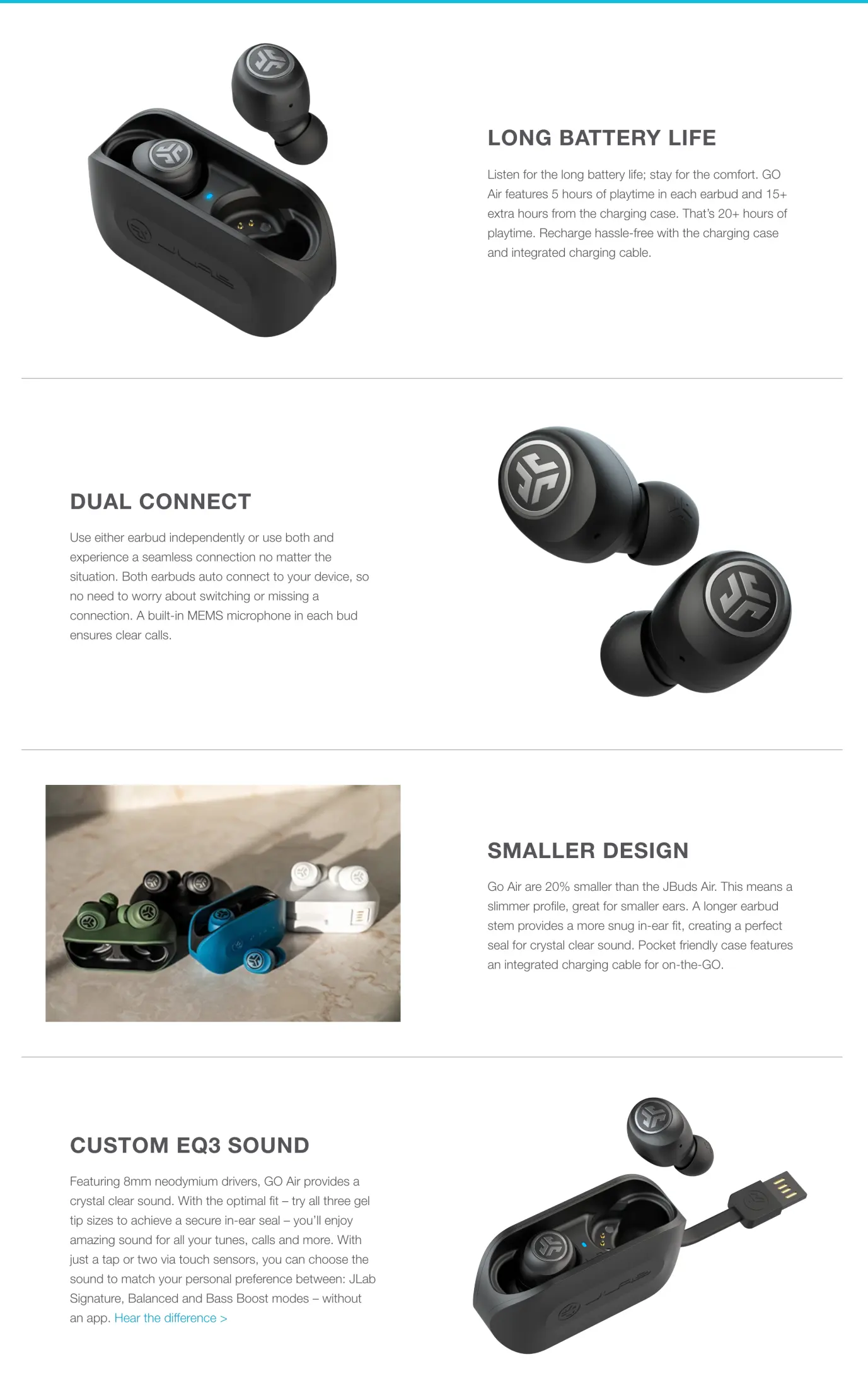 connecting jlab earbuds