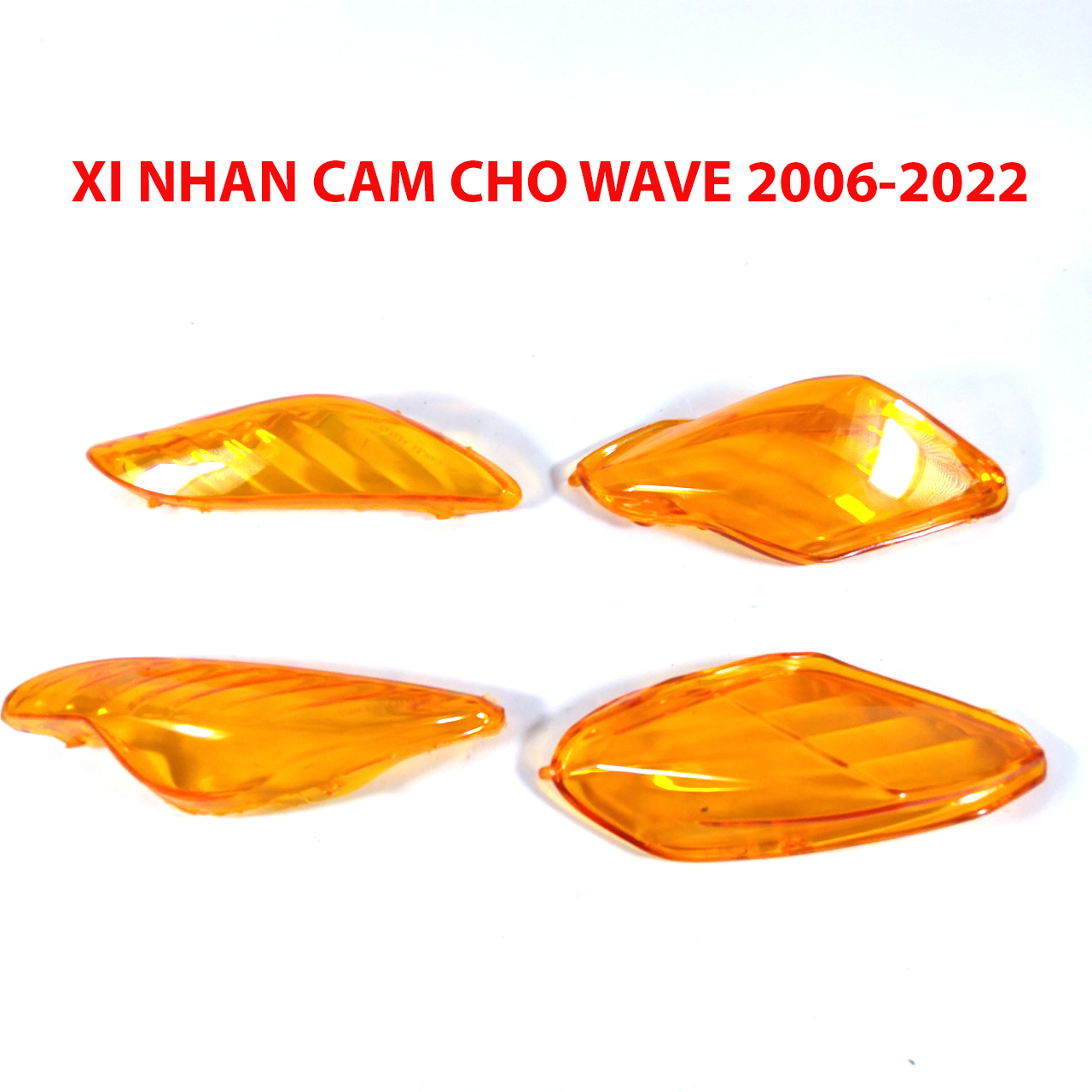 Nắp xi nhan cam trước sau Wave A 2014 - 2021 ( vui lòng chọn kỹ phân loại trước , sau hoặc 1 bộ trc, sau khi đặt hàng)