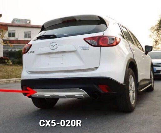 Ốp bảo vệ cản sau Mazda CX5 2016 - 2017