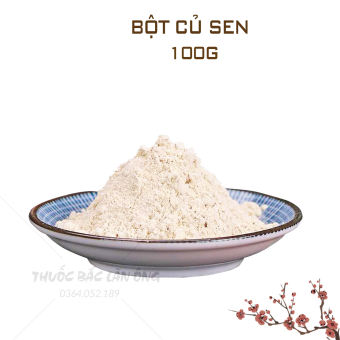 Bột Củ Sen Sấy Lạnh 100g (sấy lạnh nguyên chất)