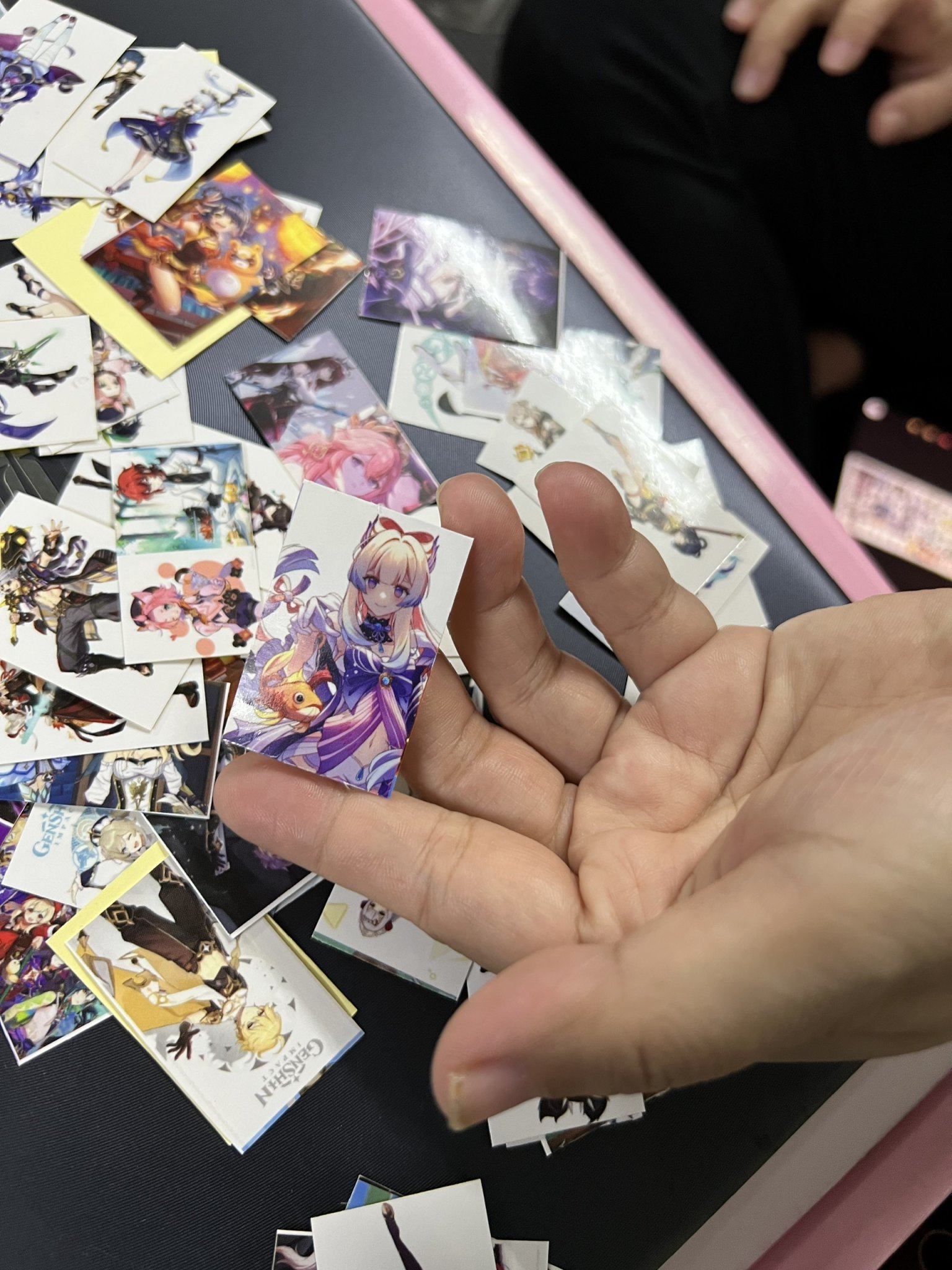 Bộ hình dán sticker cute genshin Impact/ ảnh dán genshin Impact