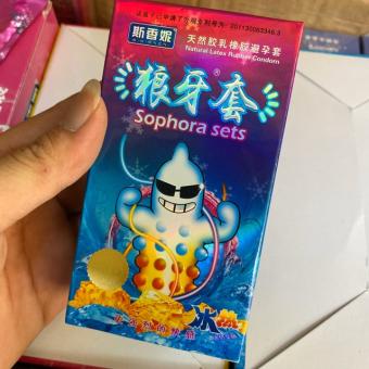 Bao Cao Su Gân Gai Tăng Khoái Cảm Loại Đặc Biệt 12 Chiếc 1 Hộp