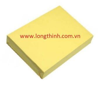 Giấy màu A4 định lượng 70gsm