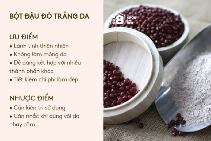 Những Lưu Ý Khi Sử Dụng Bột Đậu Đỏ