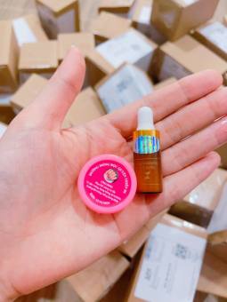 Combo Serum Nấm Móng và Kem Dưỡng Móng Collagen Cải Thiện Móng Tay Chân