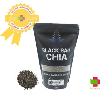 Hạt Chia hữu cơ Black Bag Chia Seeds, Úc (250g/500g) bổ sung dinh dưỡng cho mọi lứa tuổi - Túi 500g