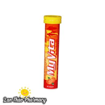 Myvita viên sủi vitamin c vị cam tube 20 viên giúp tăng sức đề kháng hiệu quả giá tốt