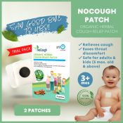 NOCOUGH Organic Herbal Relief Patch for Baby and Adult