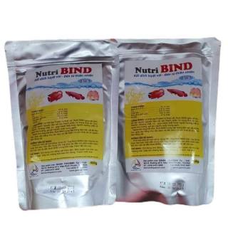 Chất kết dính Nutri Bind (gói Zin 400g) đến từ thiên nhiên trộn tôm tim bò cho cá cảnh
