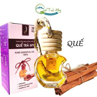 Tinh dầu treo xe ô tô hương quế Quế trà my tinh dầu nguyên chất khử mùi xe hơi, tinh dầu tự nhiên không dùng hóa chất tạo mùi cinnamon pure essential oil