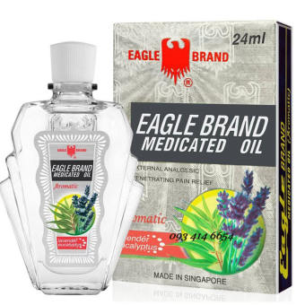 DẦU GIÓ NƯỚC TRẮNG CON Ó EAGLE BRAND SINGAPORE 24ML DATE 2026