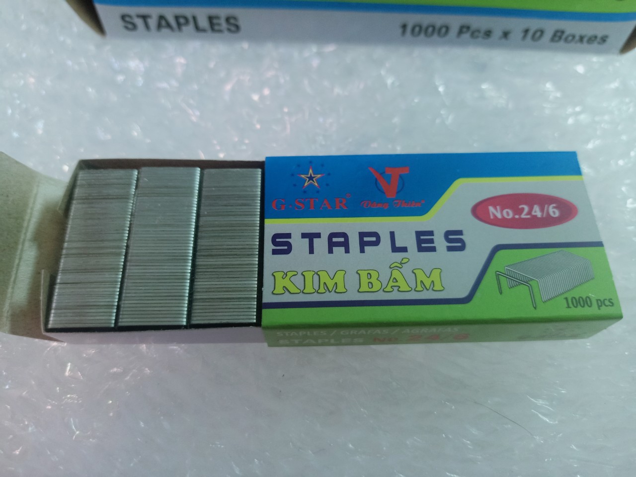 Combo 5 hộp kim bấm số 3 gstar no.24/6