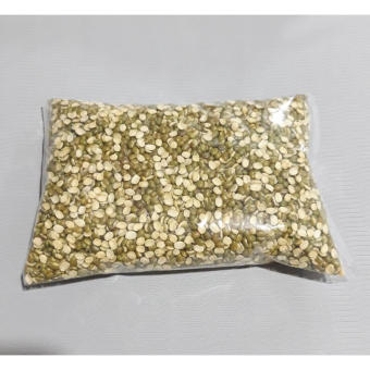 đậu xanh tách nửa còn vỏ