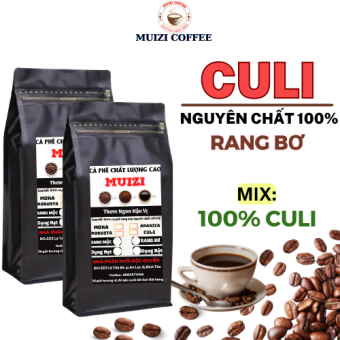 Cà phê hạt nguyên chất, cà phê hạt CULI rang bơ rang xay nguyên chất