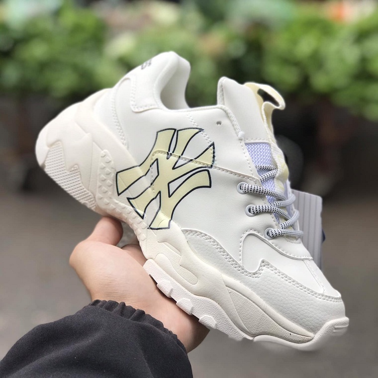 Giày 𝙈𝙇𝘽 NY CHỮ VÀNG, Giày Thể Thao Tăng Chiều Cao Nam Nữ New Nhất 2022, hot trend nhất hiện nay
