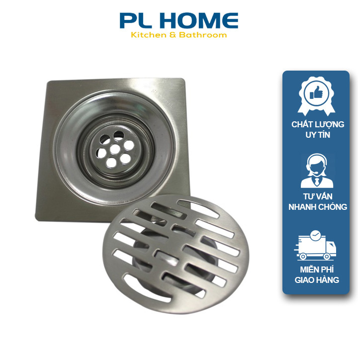Phễu thoát sàn chống hôi, ngăn mùi inox sus 304