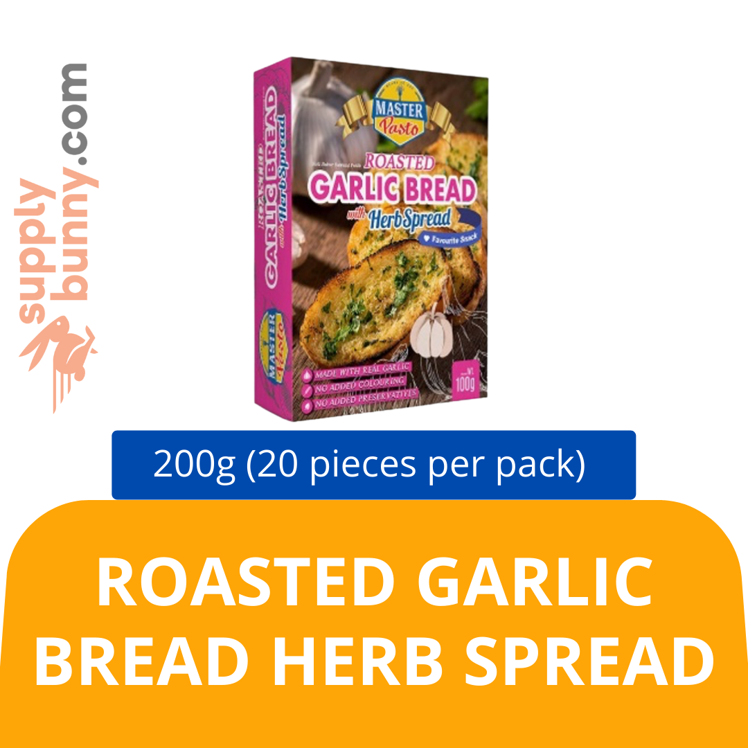 KLANG VALLEY ONLY! Roasted Garlic Bread Herb Spread 100g (20 pieces per pack)