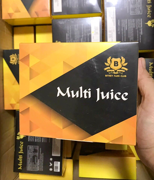 Multi Juice Bitney - Nước ép trái cây hỗn hợp - Tăng cường sức khỏe