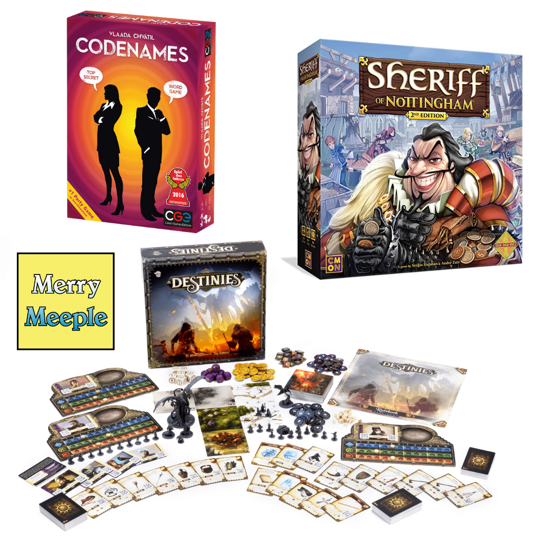 Bundle Codenames - Destinies - Sheriff of Nottingham - Trò Chơi Board Game