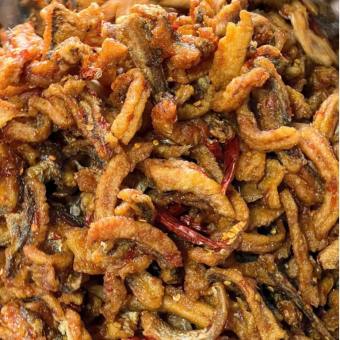 Lươn chiên giòn tỏi ớt đậm vị (có video)