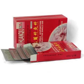 Combo Kim châm cứu Huanquiu 0.30mm x 75mm x 100 kim ( MUA 10 TẶNG 1 )