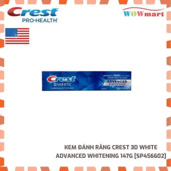 Kem đánh răng Crest 3D White Advanced Whitening 147g - [MỸ]