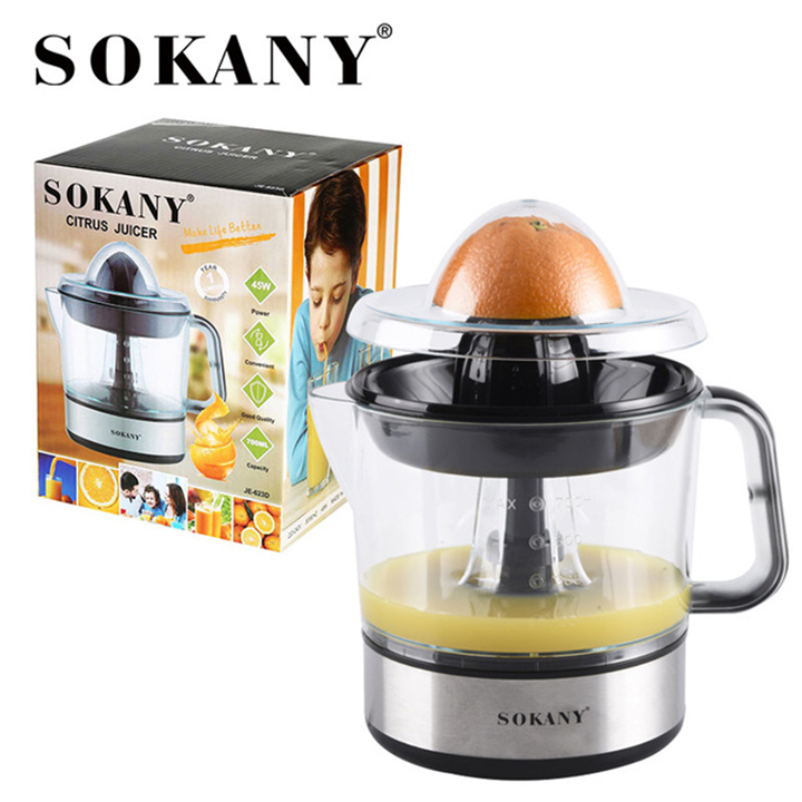 Máy vắt cam tự động sokany dung tích 0,7l tự động vắt và lọc hạt