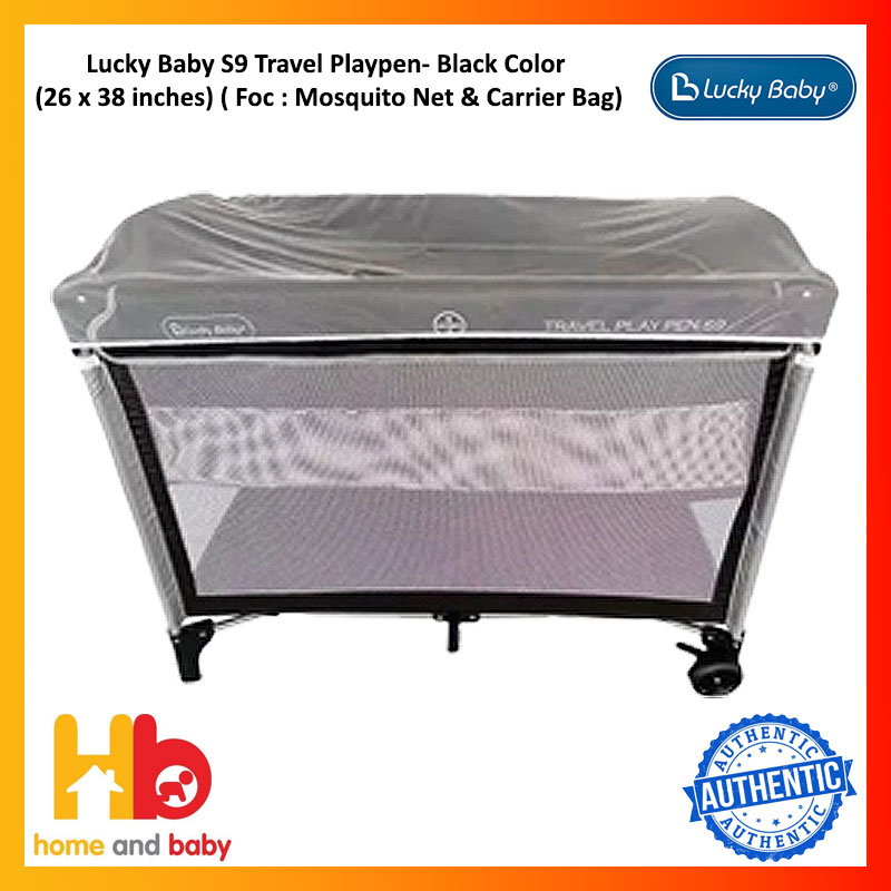 Lucky baby store s8 travel playpen