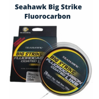Senar Kuat Seahawk Big Strike Fluorocarbon panjang 300 meter Promo Pancing - Tali siluman transparant panjang rekomendasi bisa COD
