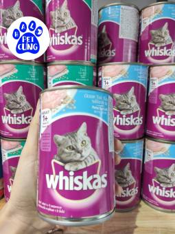 [Chính hãng] Thức Ăn Ướt, Pate Whiskas Cho Mèo Lon 400g