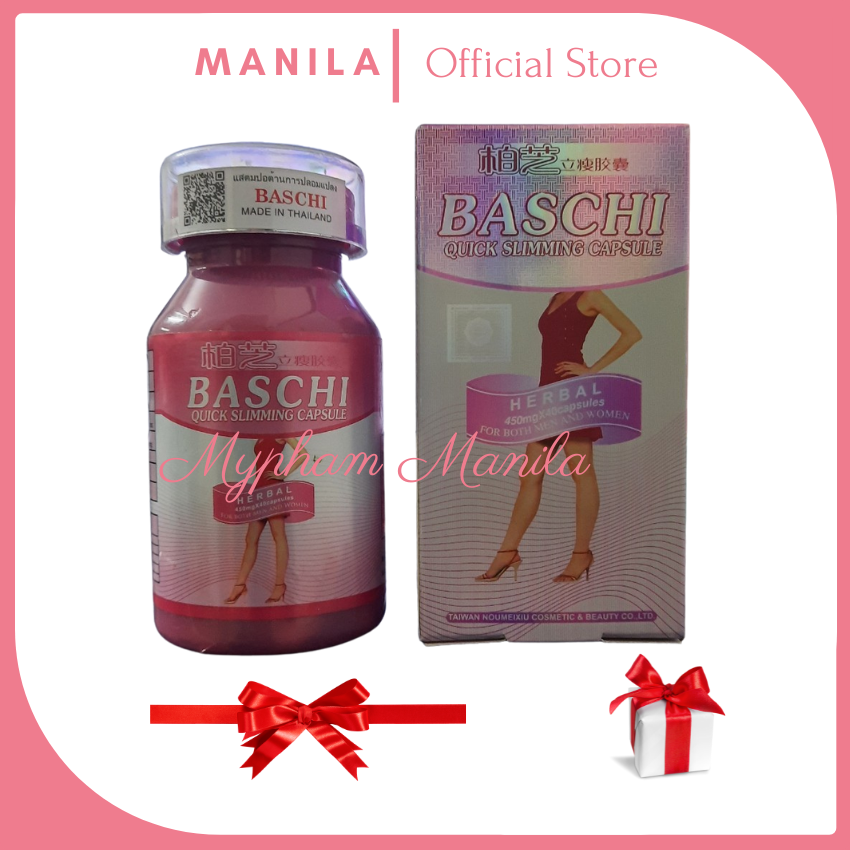 Giảm Cân Baschi Hồng 40 viên - Giảm Cân nhanh Giảm Cân An Toan Không Tác Dụng Phụ