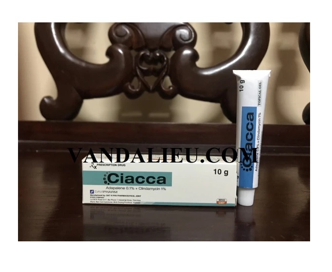 Gel bôi da ciacca 10g