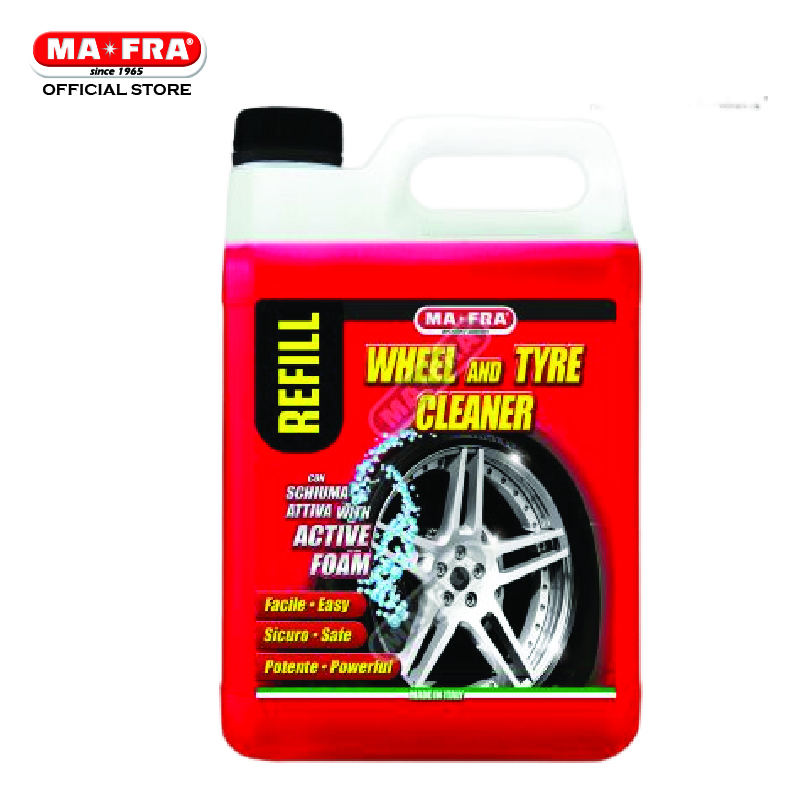 Mafra Maniac Line Iron Remover 1L (Concentrated PH Neutral clean  decontaminate wheel rims brake dust car paintwork logo emblem chrome  trimming)