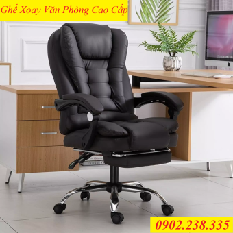 Ghế Giám Đốc Ngả Lưng Cao Cấp, Ghế Xoay Văn Phòng Có Massage