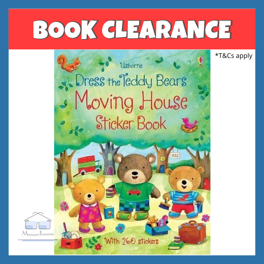 Dress the teddy bears hotsell sticker book